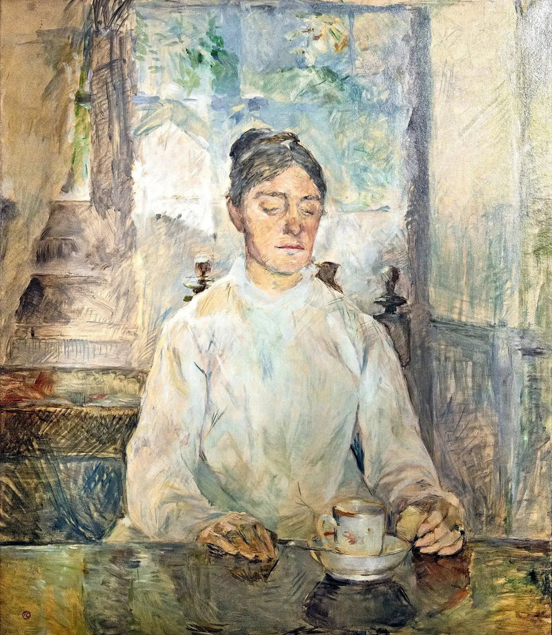 La Comtesse Adèle de Toulouse-Lautrec - Henri de Toulouse-Lautrec