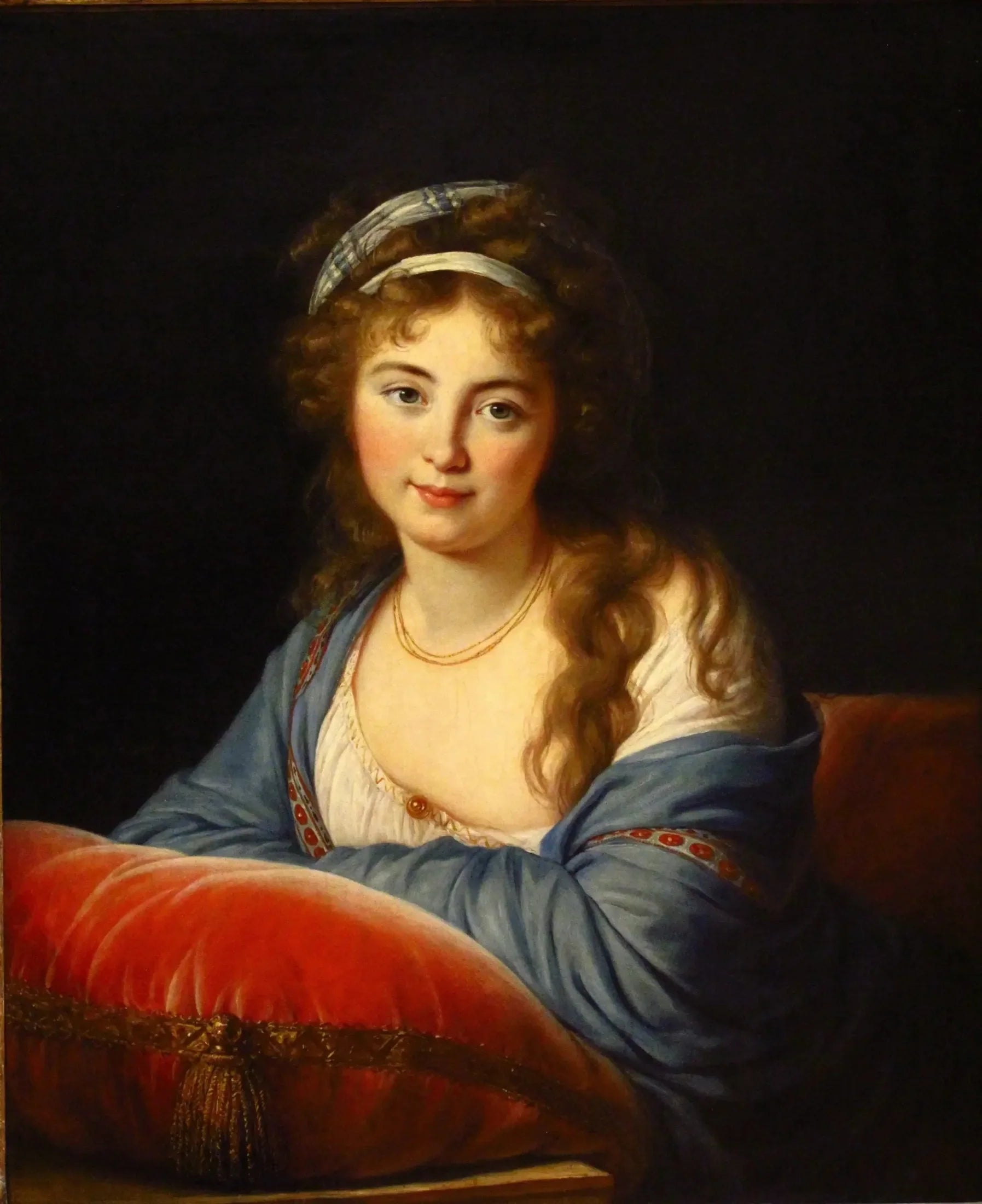 La Comtesse Catherine Vassilievna Skavronskaia - Élisabeth Vigée Le Brun image 1 tableau peint à l’huile sur toile