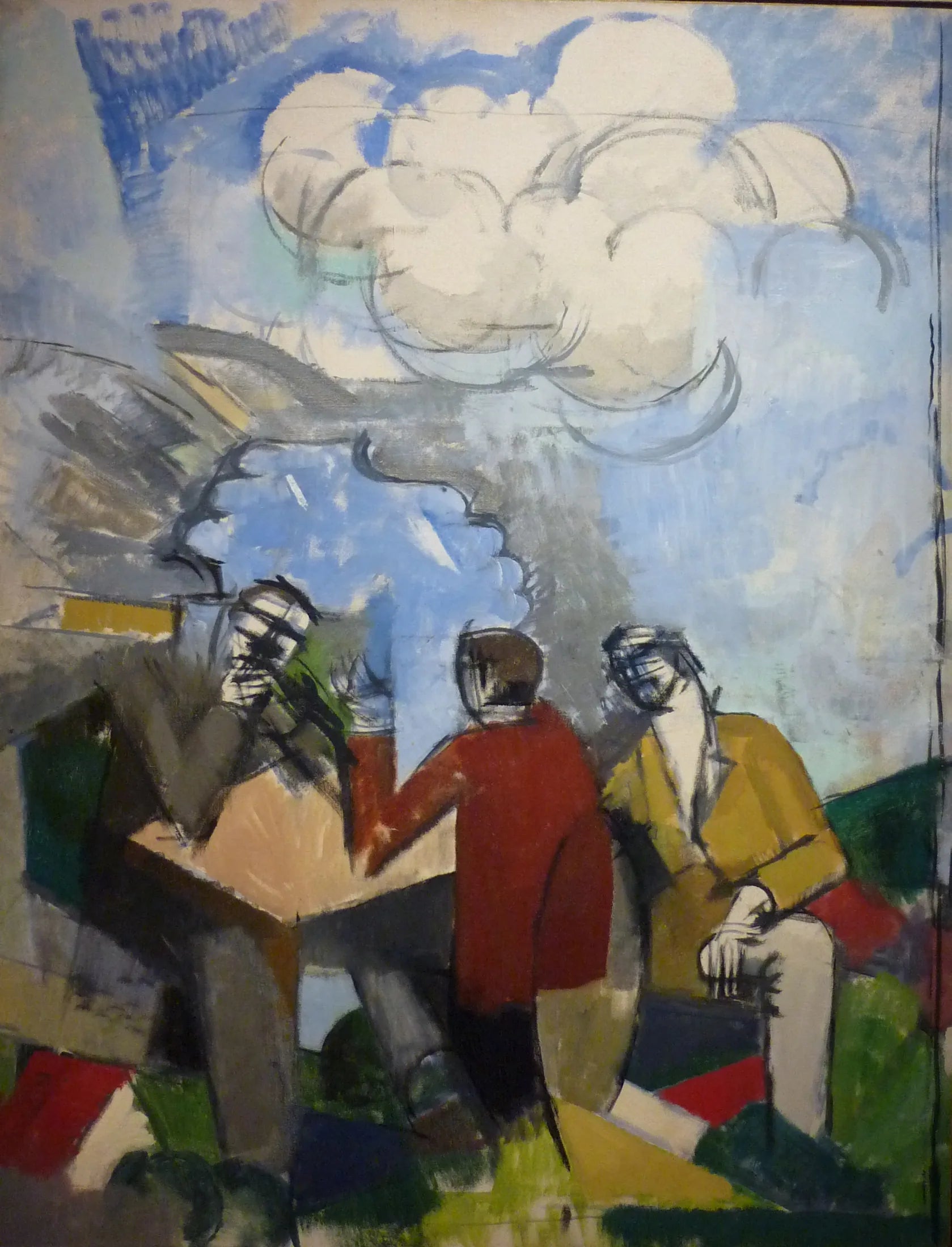 La Conquête de l'air - Roger de La Fresnaye image 1 copie peinte à la main à l’huile