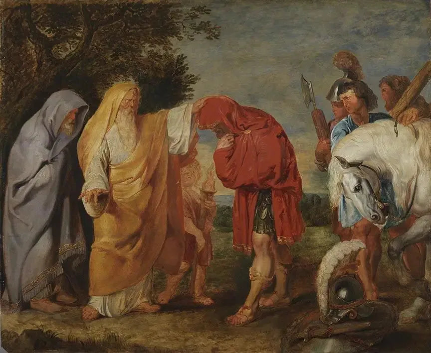 La consécration de Decius Mus - Peter Paul Rubens