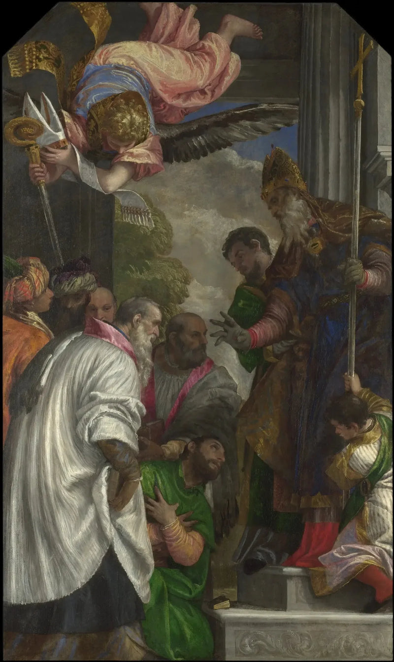 La consécration de Saint Nicolas - Paul Véronèse