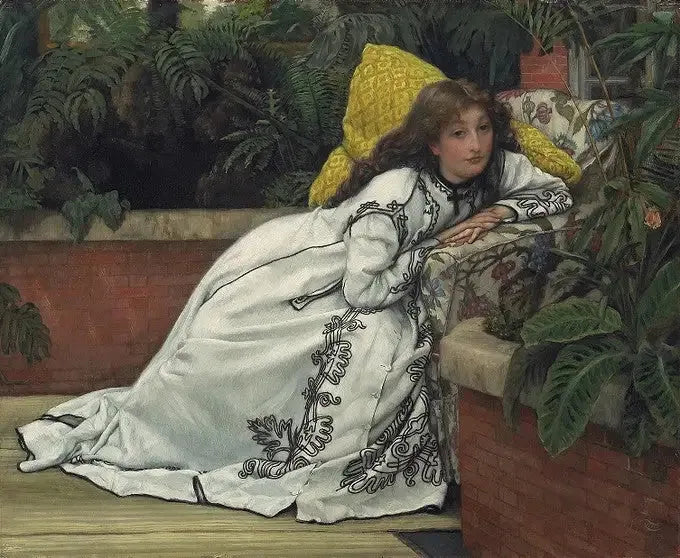 La convalescente - James Tissot image 1 reproduction artisanale de tableau
