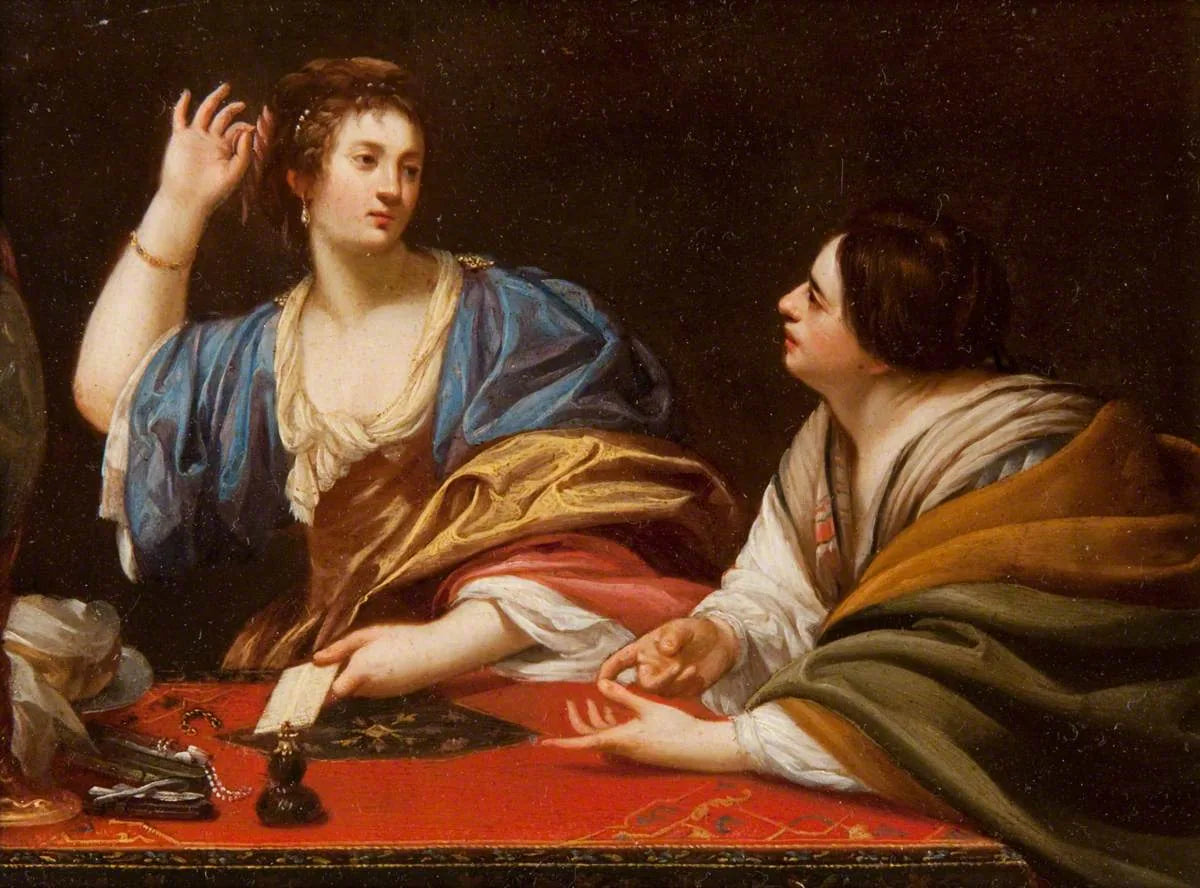 La Conversion de Madeleine - Simon Vouet image 1 reproduction de peinture à l’huile
