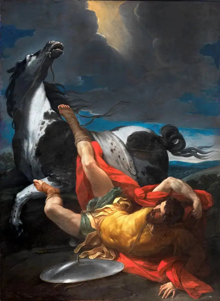 La Conversion de saint Paul - Guido Reni image 1 reproduction d’œuvre d’art à l’huile