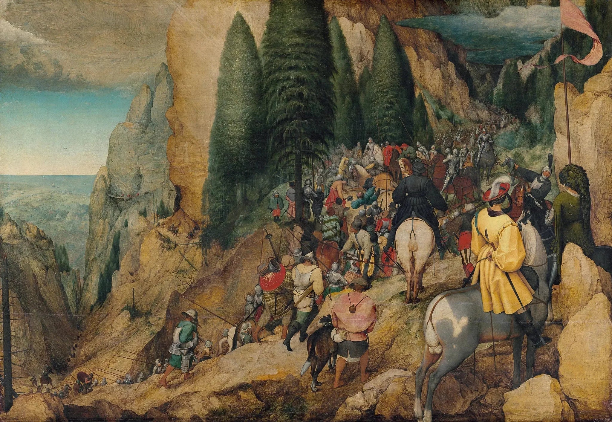 La Conversion de saint Paul - Pieter Brueghel the Elder image 1 reproduction réalisée par Alpha Reproduction