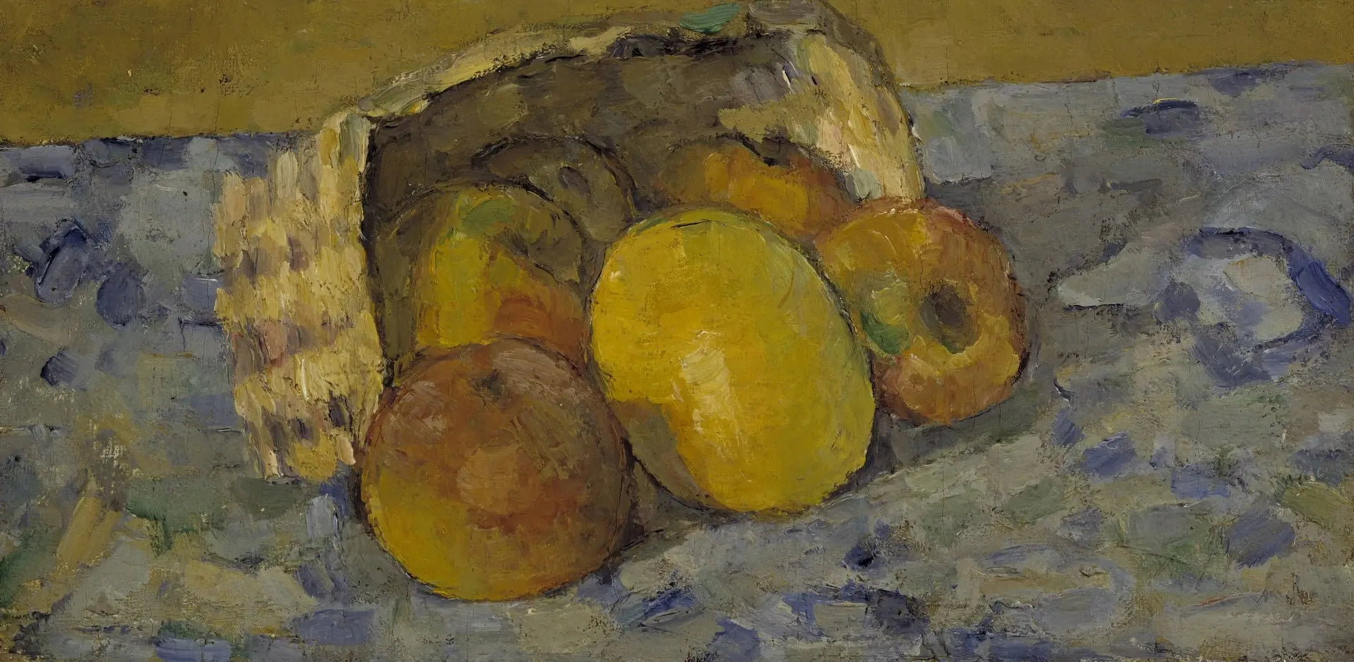 La Corbeille renversée - Paul Cézanne image 1 copie peinte à la main à l’huile
