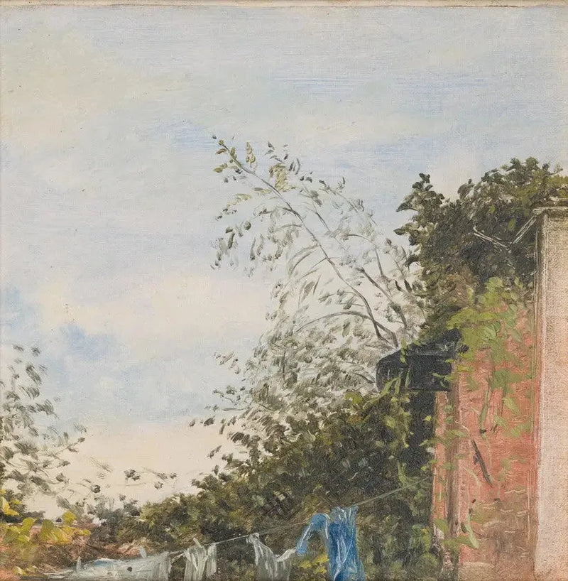 La corde à linge - John Constable