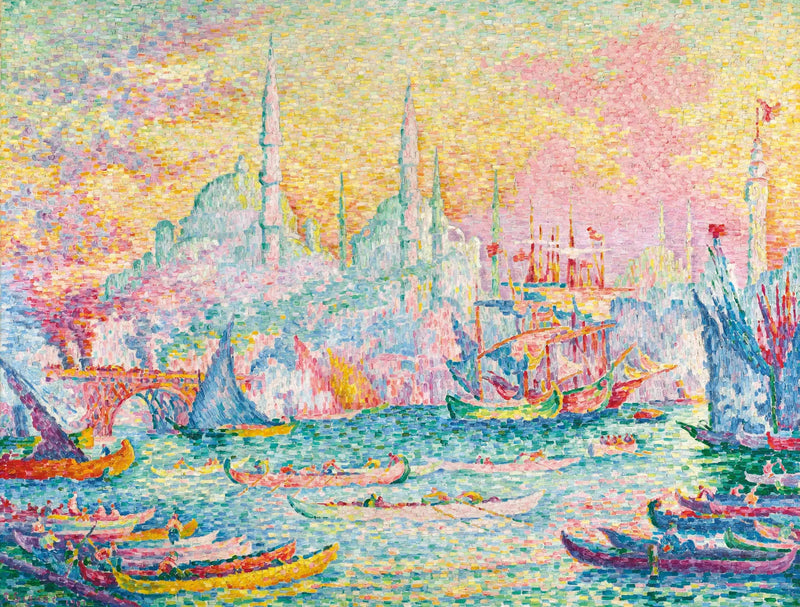 La Corne d'Or (Constantinople) - Paul Signac