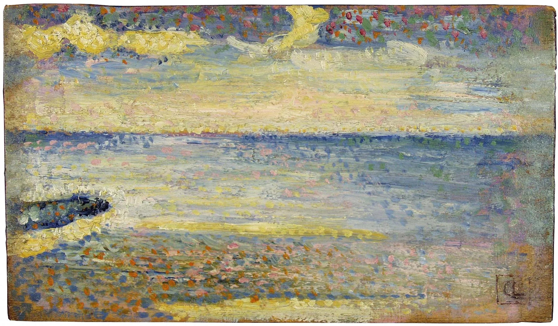 La côte à Heyst - Georges Lemmen image 1 copie de tableau peinte à la main