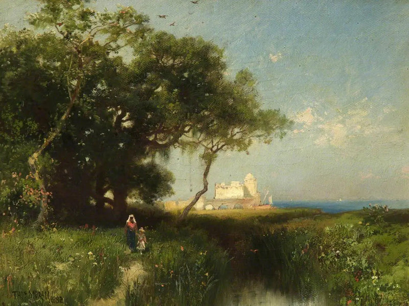 La côte de la Floride - Thomas Moran