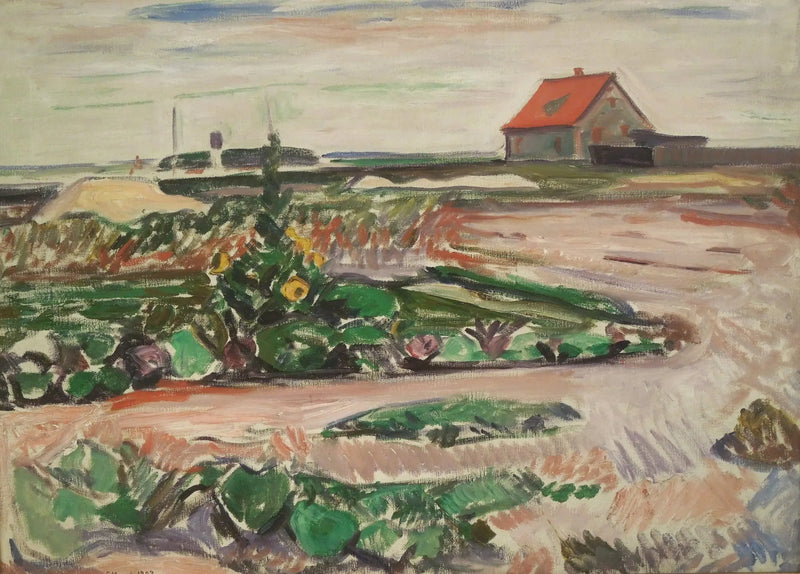 La Côte près de Lübeck - Edvard Munch