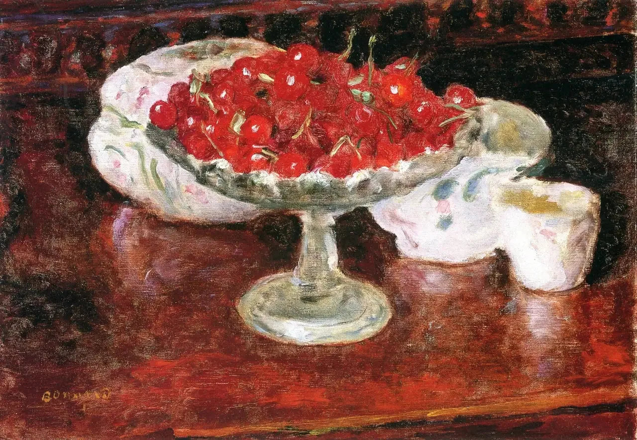 La coupe de cerises - Pierre Bonnard image 1 copie de tableau peinte à la main