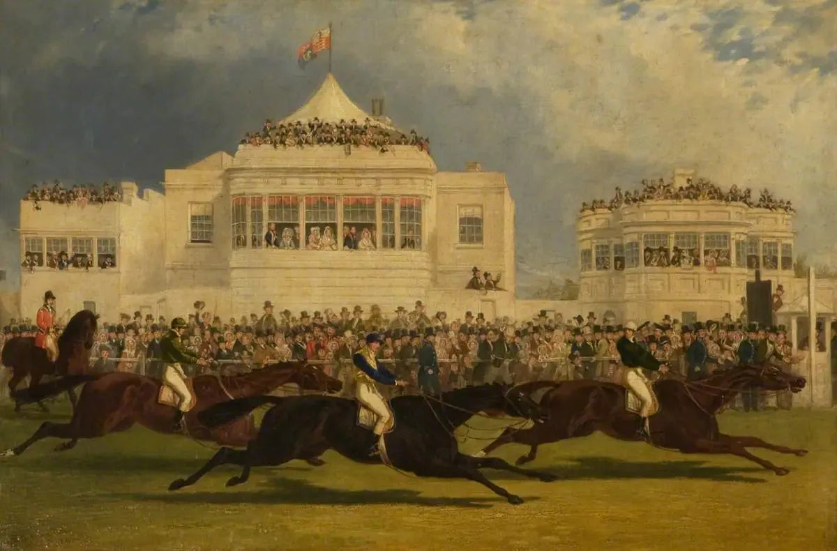 La course pour la Coupe de l'Empereur de Russie à Ascot, 1845 - John Frederick Herring, Sr. image 1 reproduction de peinture à l’huile