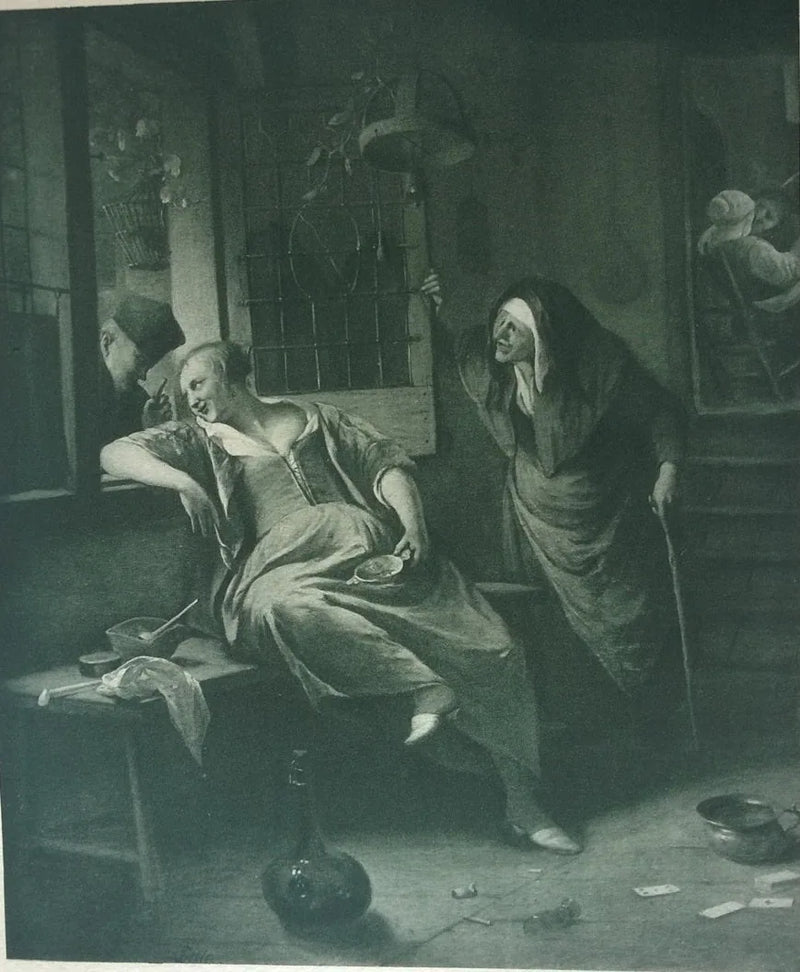 La courtisane et le jésuite - Jan Steen