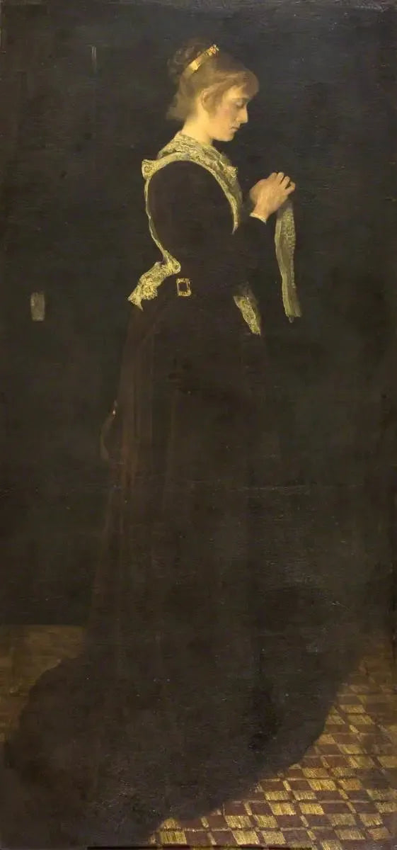 La couturière - James Abbott McNeill Whistler