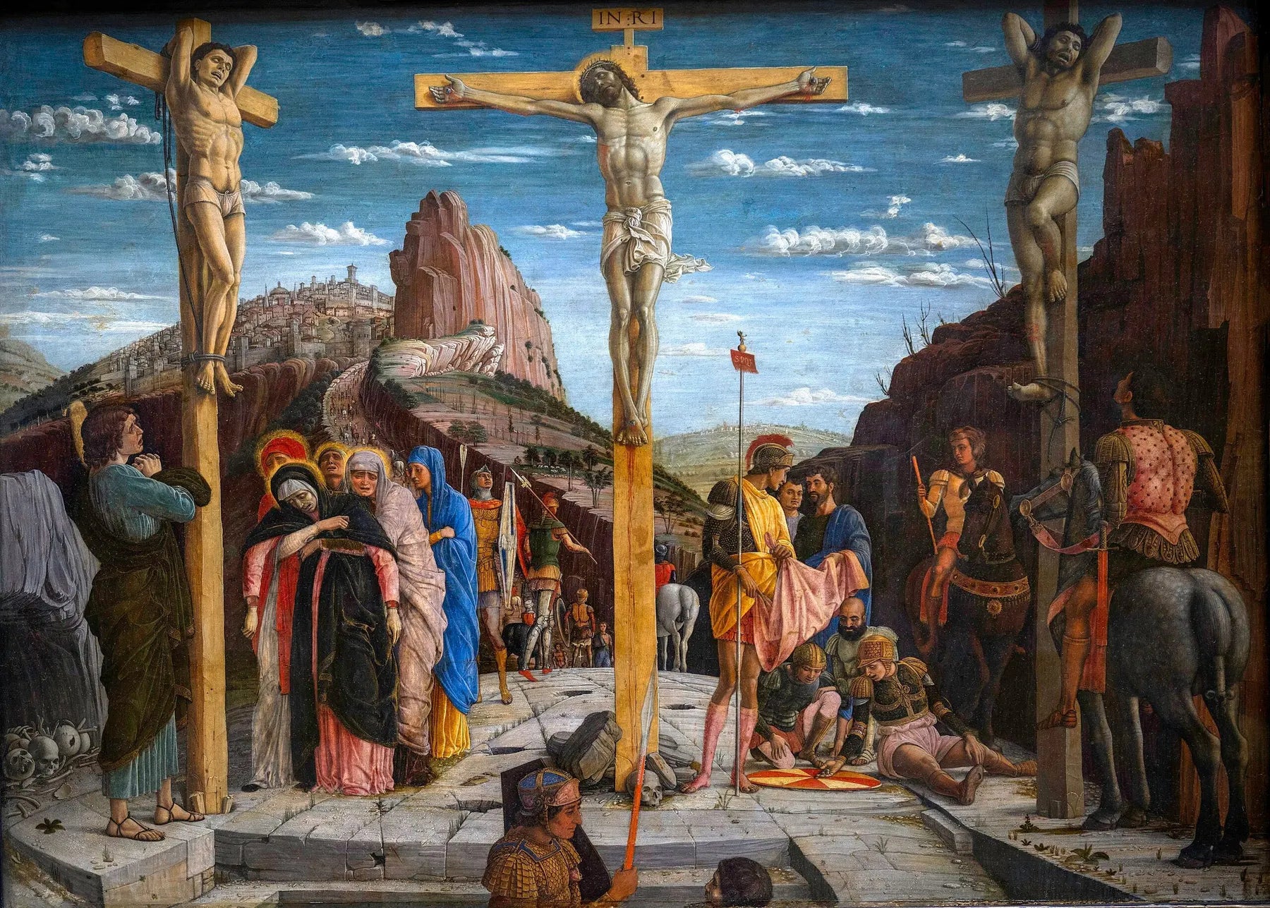 La Crucifixion - Andrea Mantegna image 1 copie de tableau peinte à la main