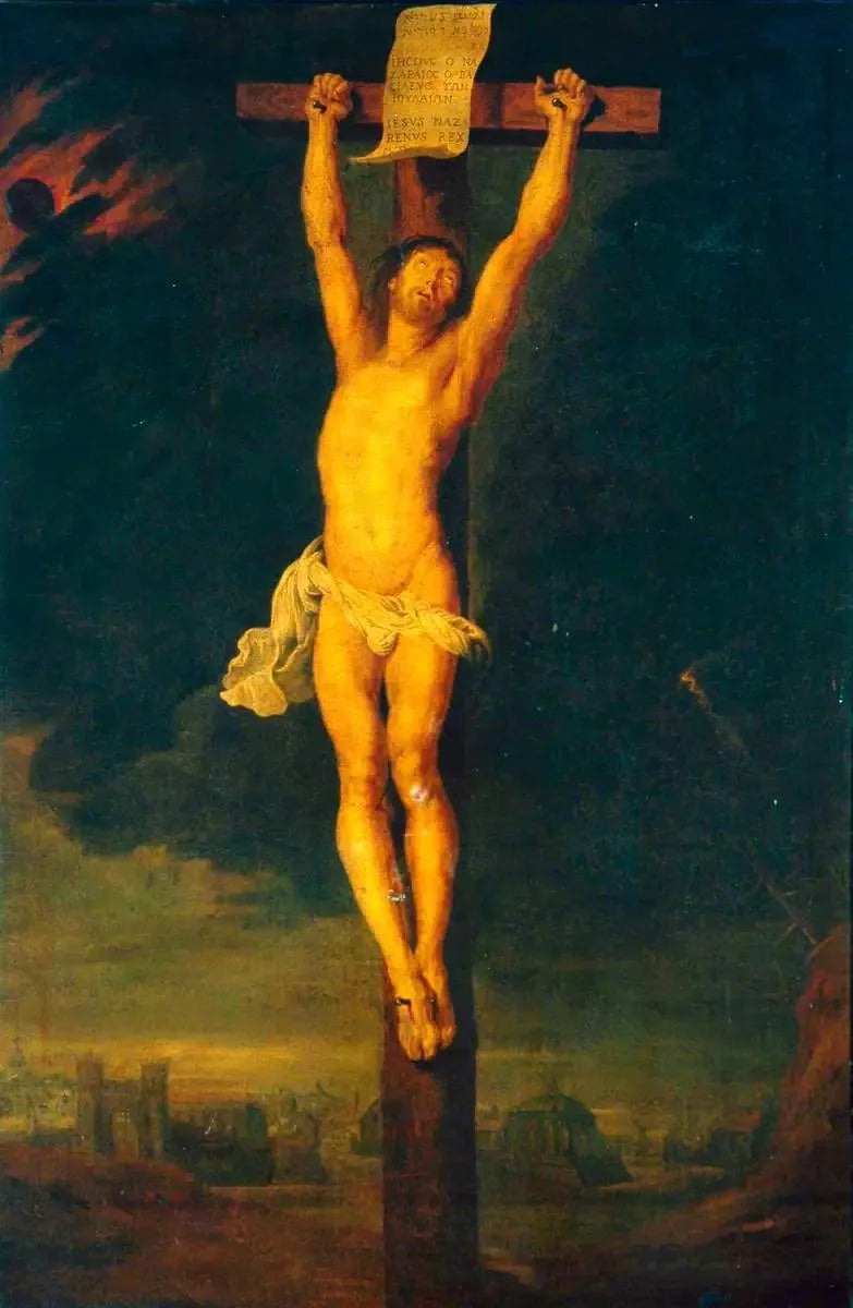 La Crucifixion - Antoine van Dyck image 1 copie de tableau peinte à la main