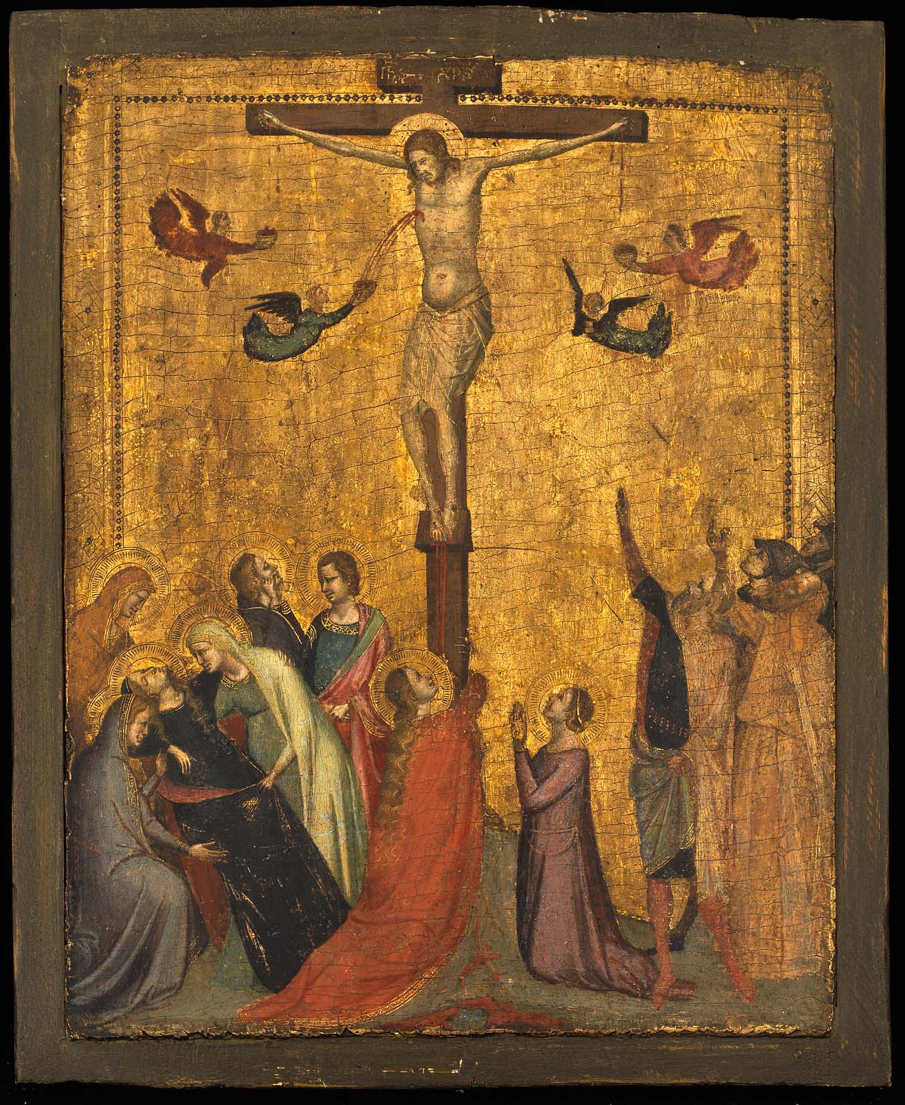 La Crucifixion - Bernardo Daddi image 1 tableau peint à l’huile sur toile