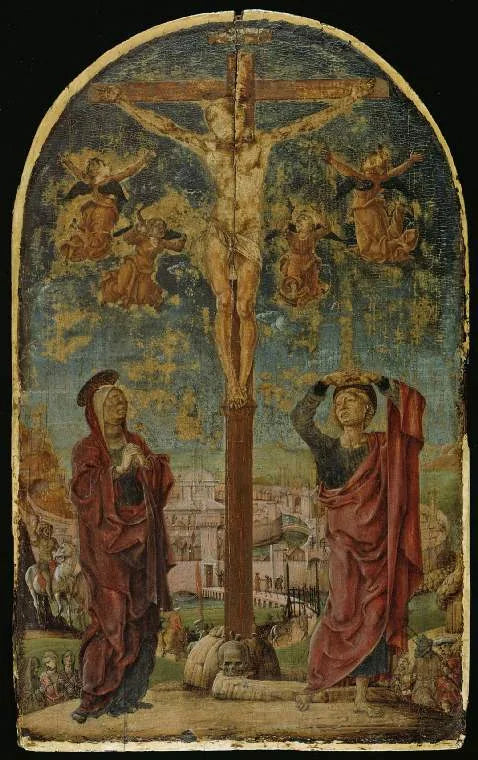 La Crucifixion - Cosmè Tura image 1 reproduction artisanale de tableau