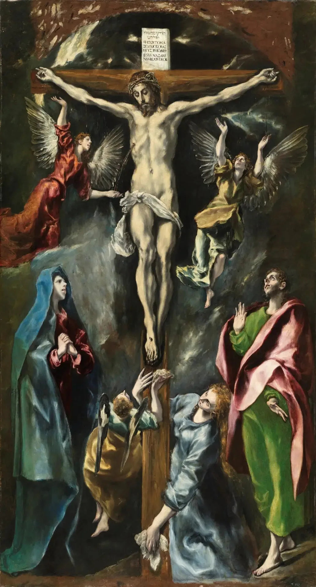 La Crucifixion - El Greco image 1 tableau peint à l’huile sur toile