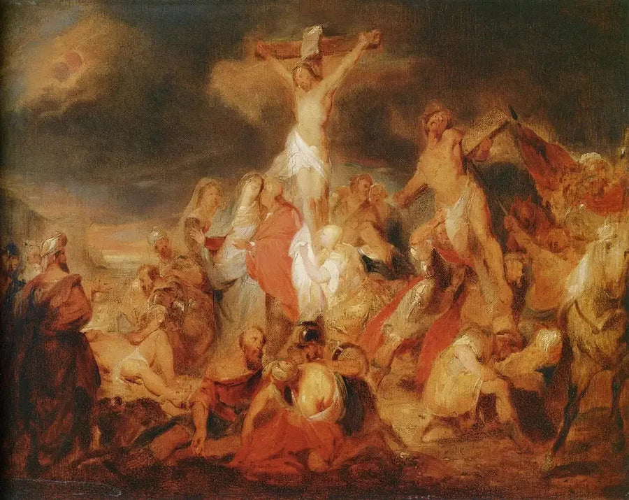 La crucifixion - Eugène Delacroix