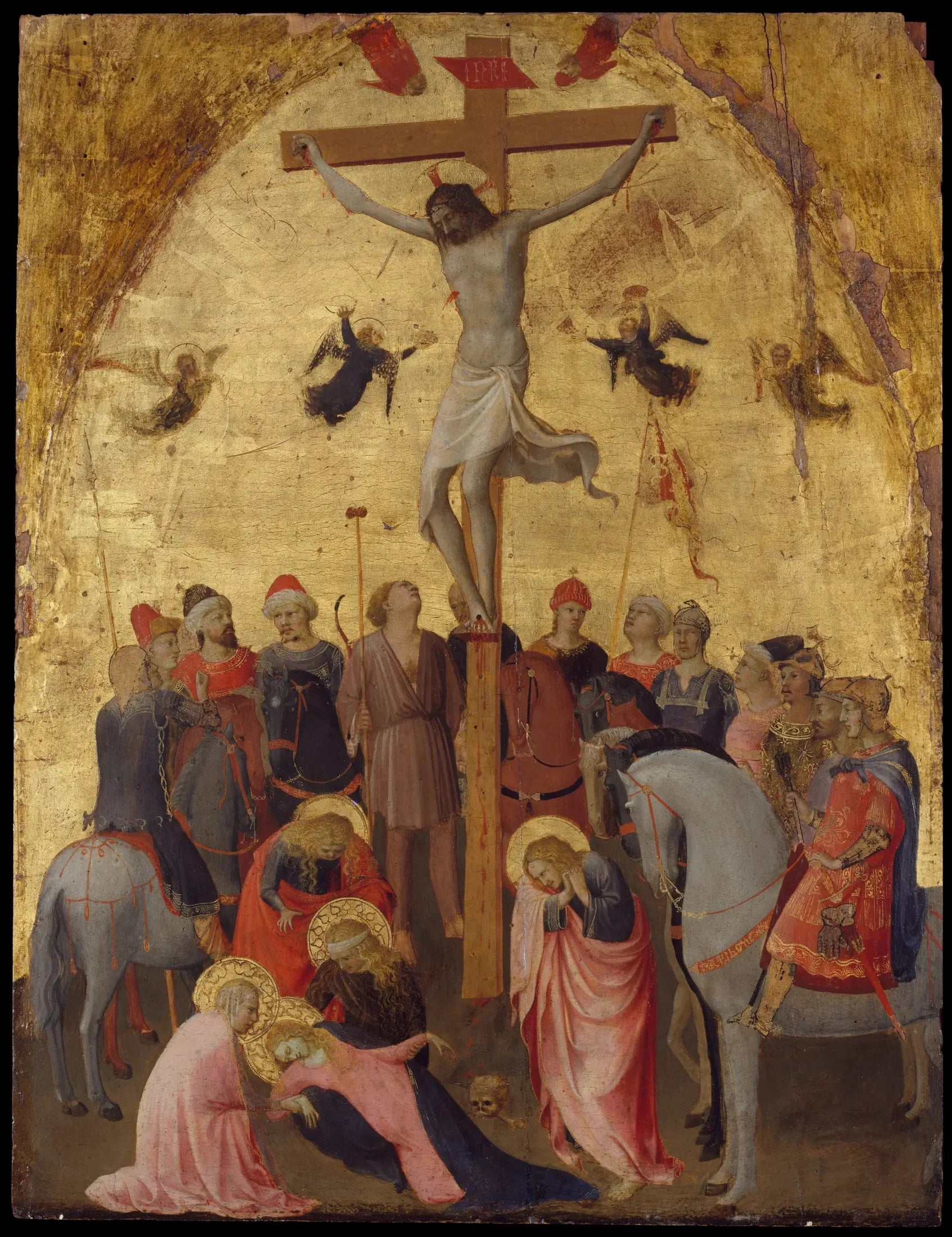 La Crucifixion - Fra Angelico image 1 reproduction réalisée par Alpha Reproduction