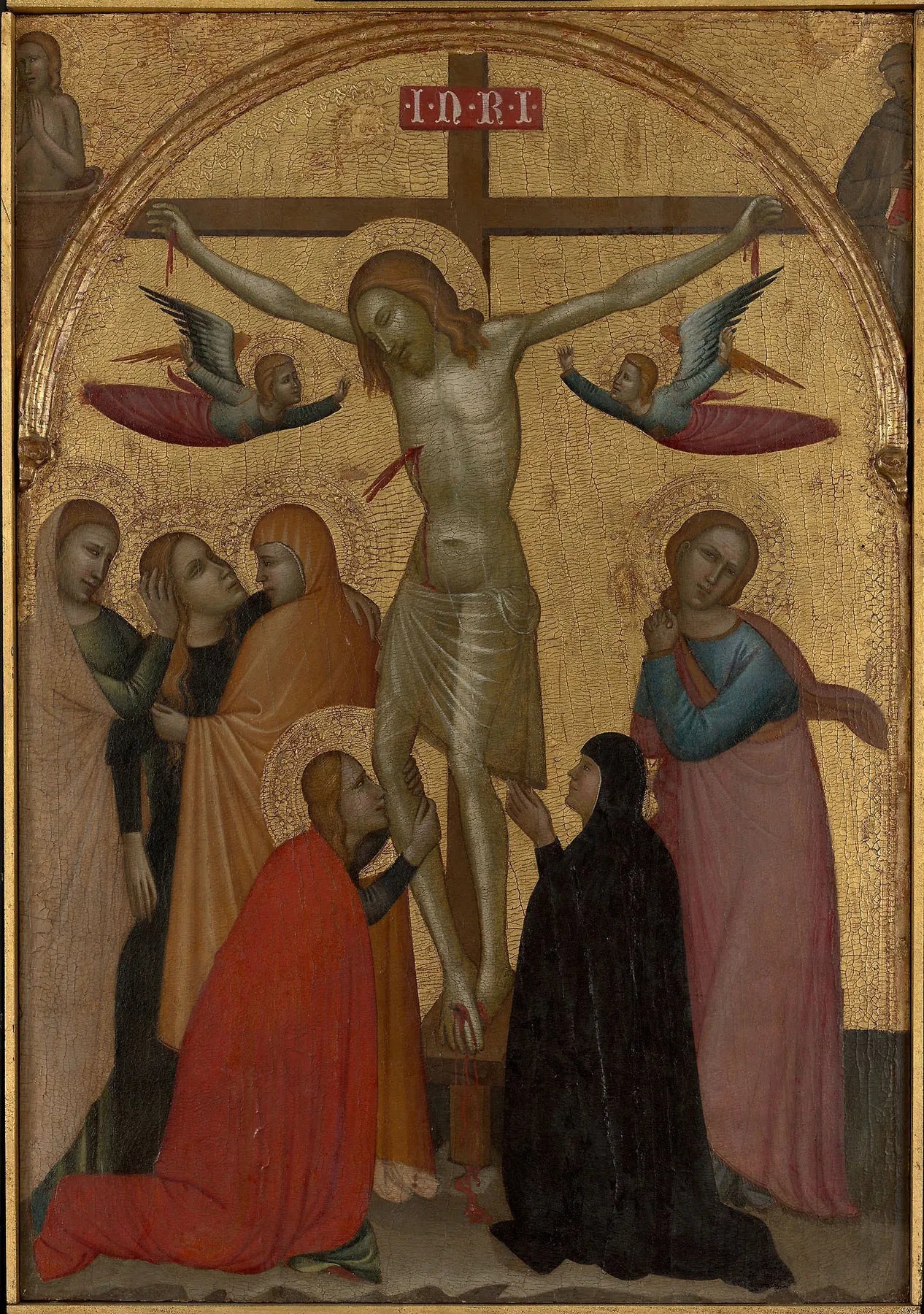 La Crucifixion - Francescuccio Ghissi image 1 tableau peint à l’huile sur toile