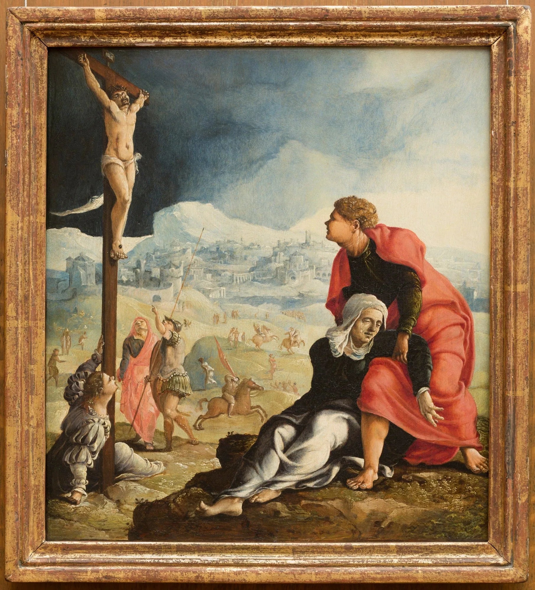 La Crucifixion - Maarten van Heemskerck image 1 copie de tableau peinte à la main