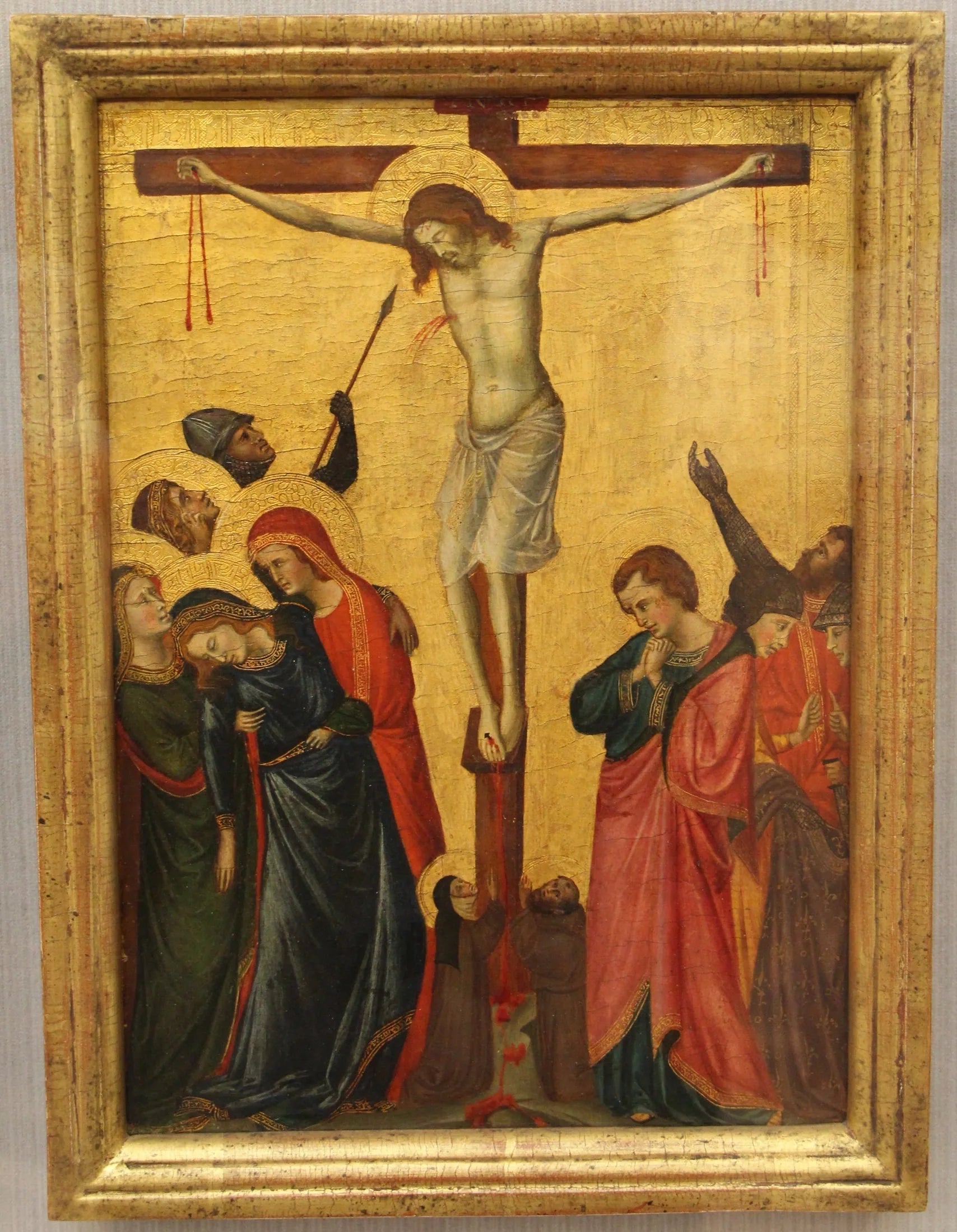 La Crucifixion - Master of San Martino alla Palma image 1 reproduction d’œuvre d’art à l’huile