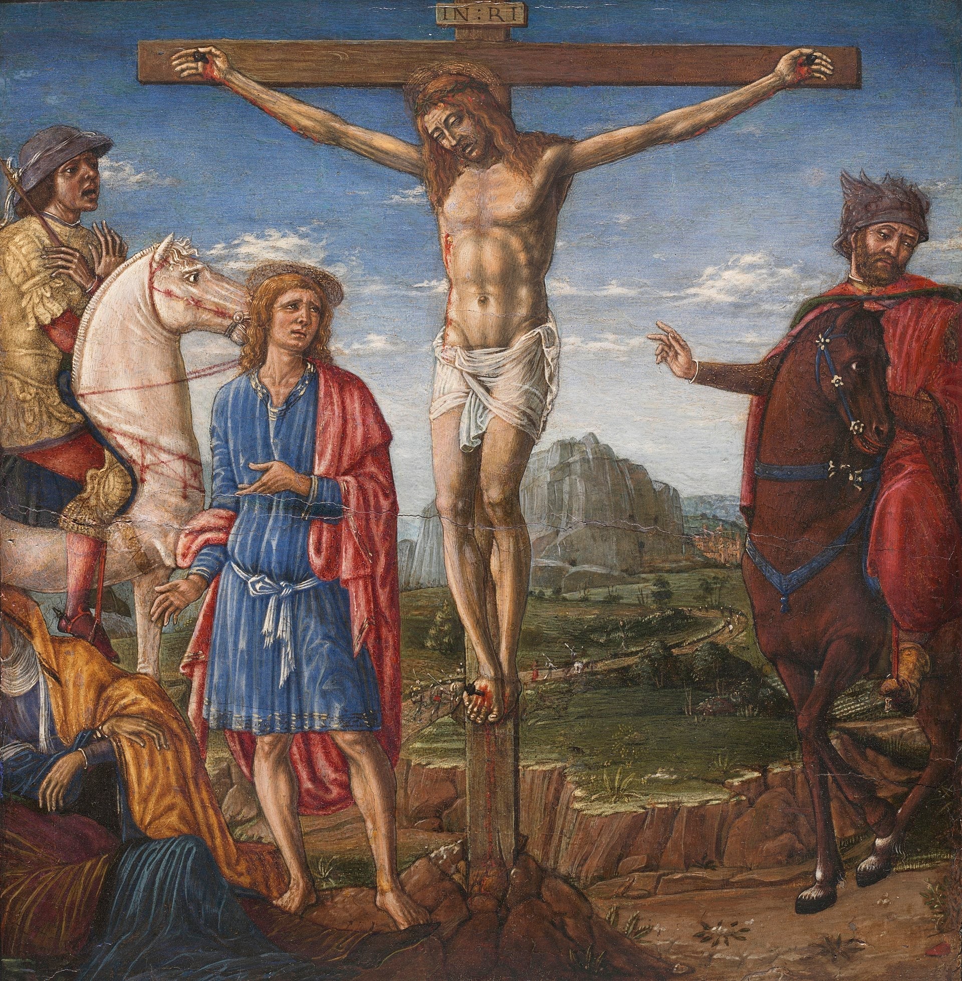 La Crucifixion - Matteo di Giovanni image 1 reproduction réalisée par Alpha Reproduction