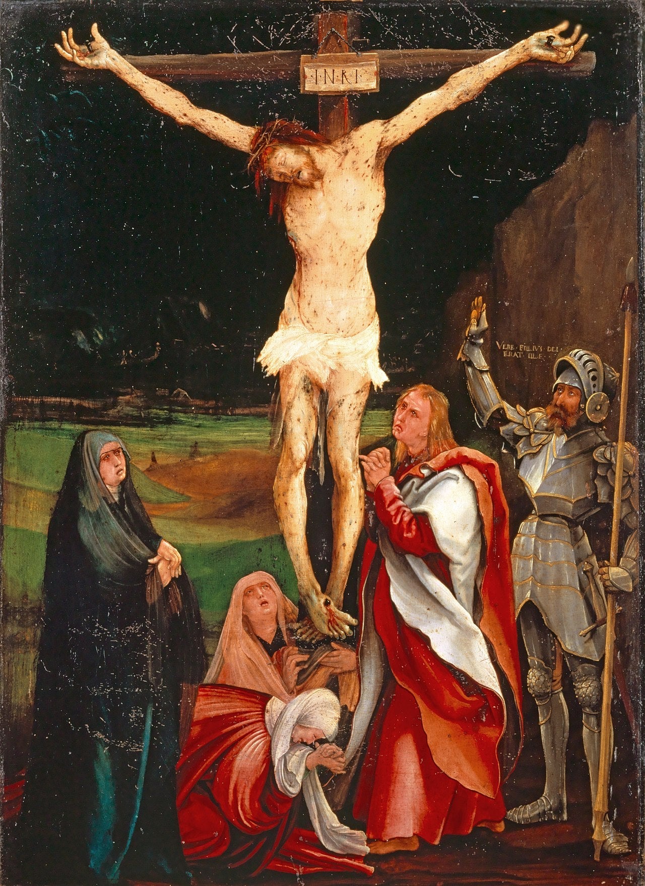 La Crucifixion - Matthias Grünewald image 1 tableau peint à l’huile sur toile