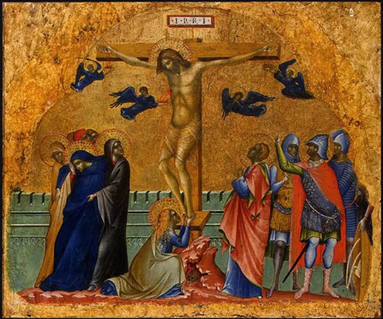 La Crucifixion - Paolo Veneziano