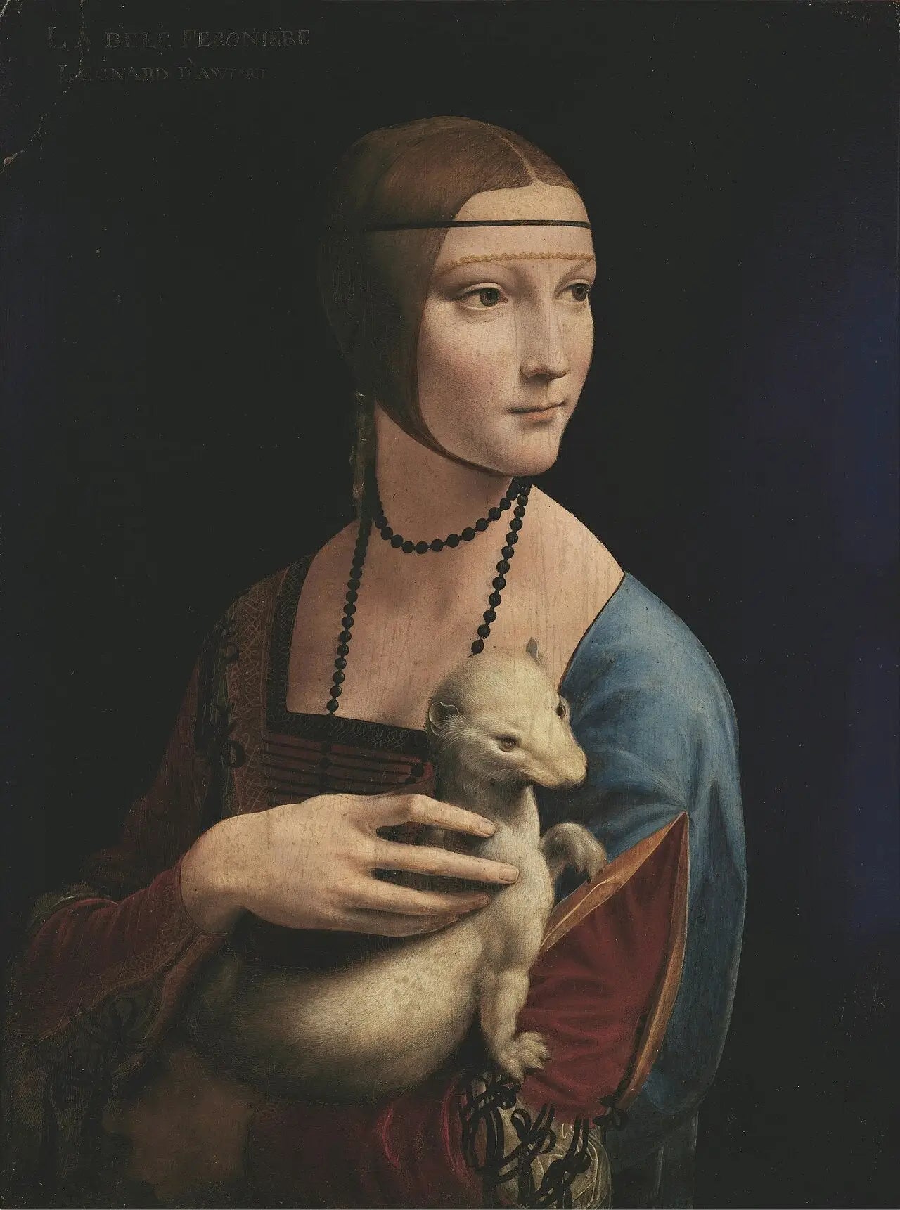 La Dame à l'hermine - Léonard de Vinci image 1 reproduction réalisée par Alpha Reproduction