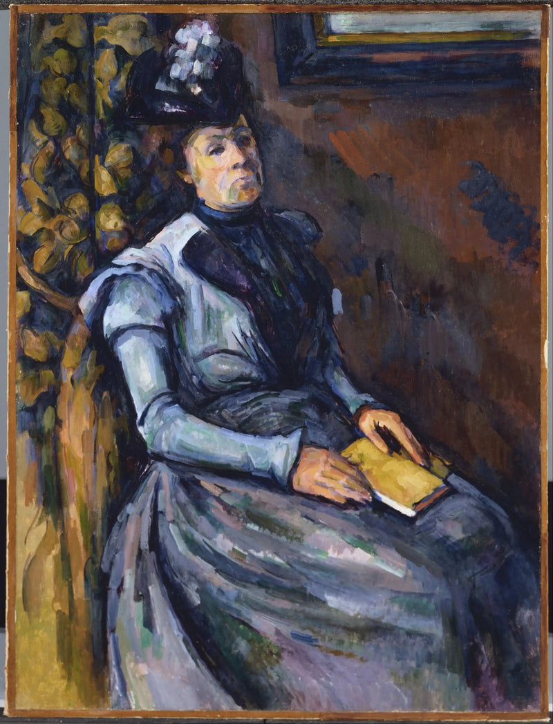 La Dame au livre - Paul Cézanne