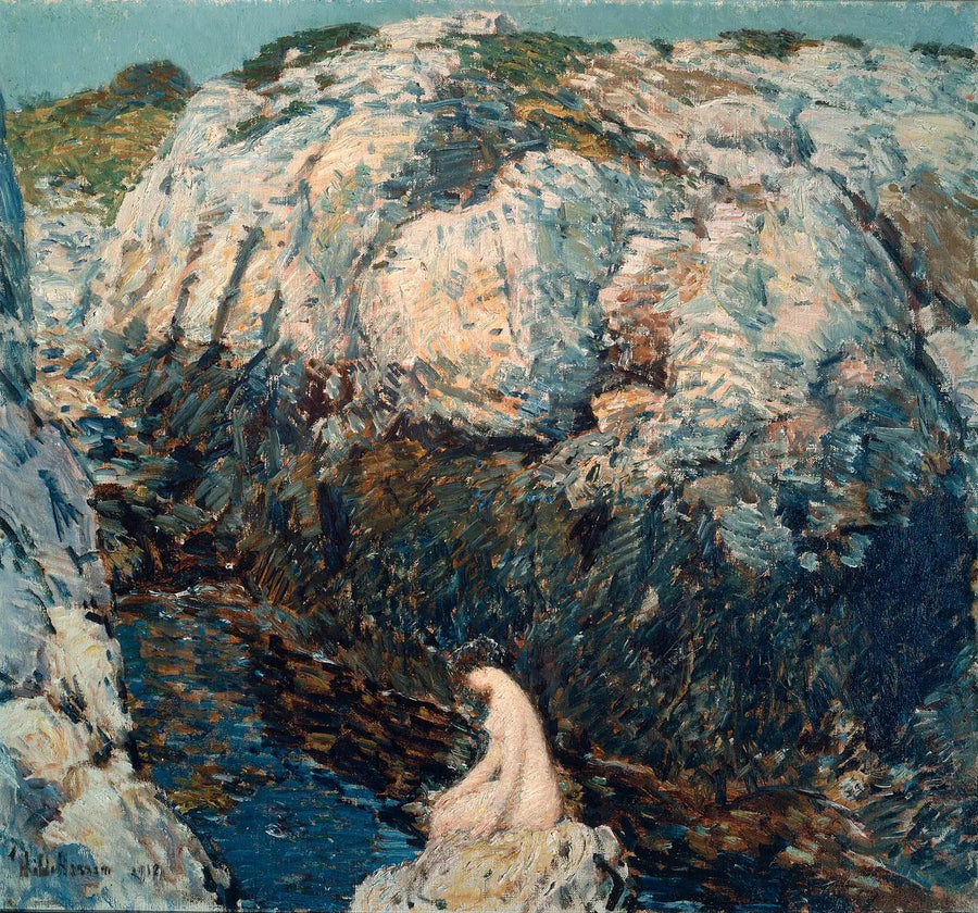 La Dame des Gorges - Childe Hassam