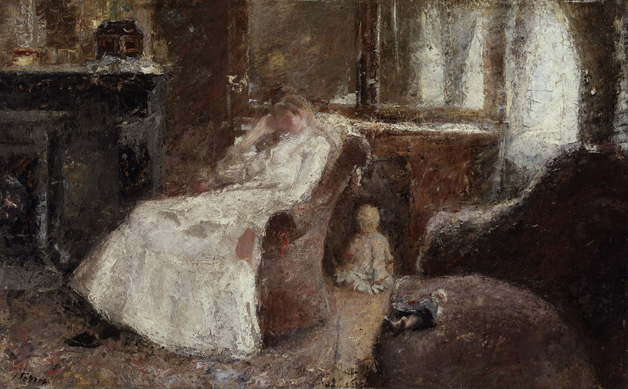 La dame en blanc - Jan Toorop