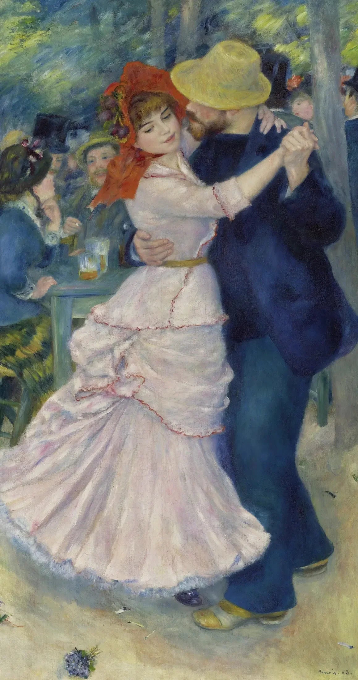 La Danse à Bougival - Pierre-Auguste Renoir image 1 reproduction réalisée par Alpha Reproduction
