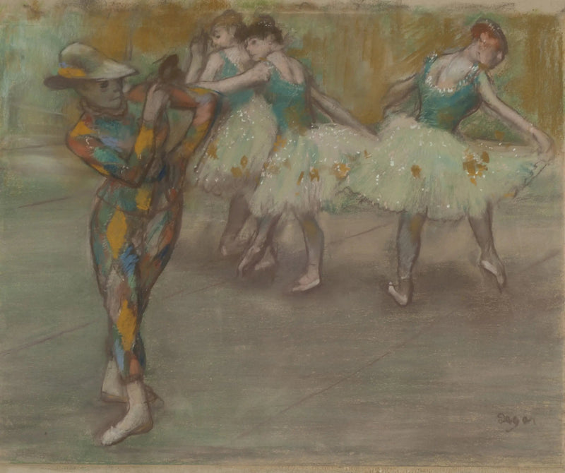 La Danse d'Arlequin - Edgar Degas
