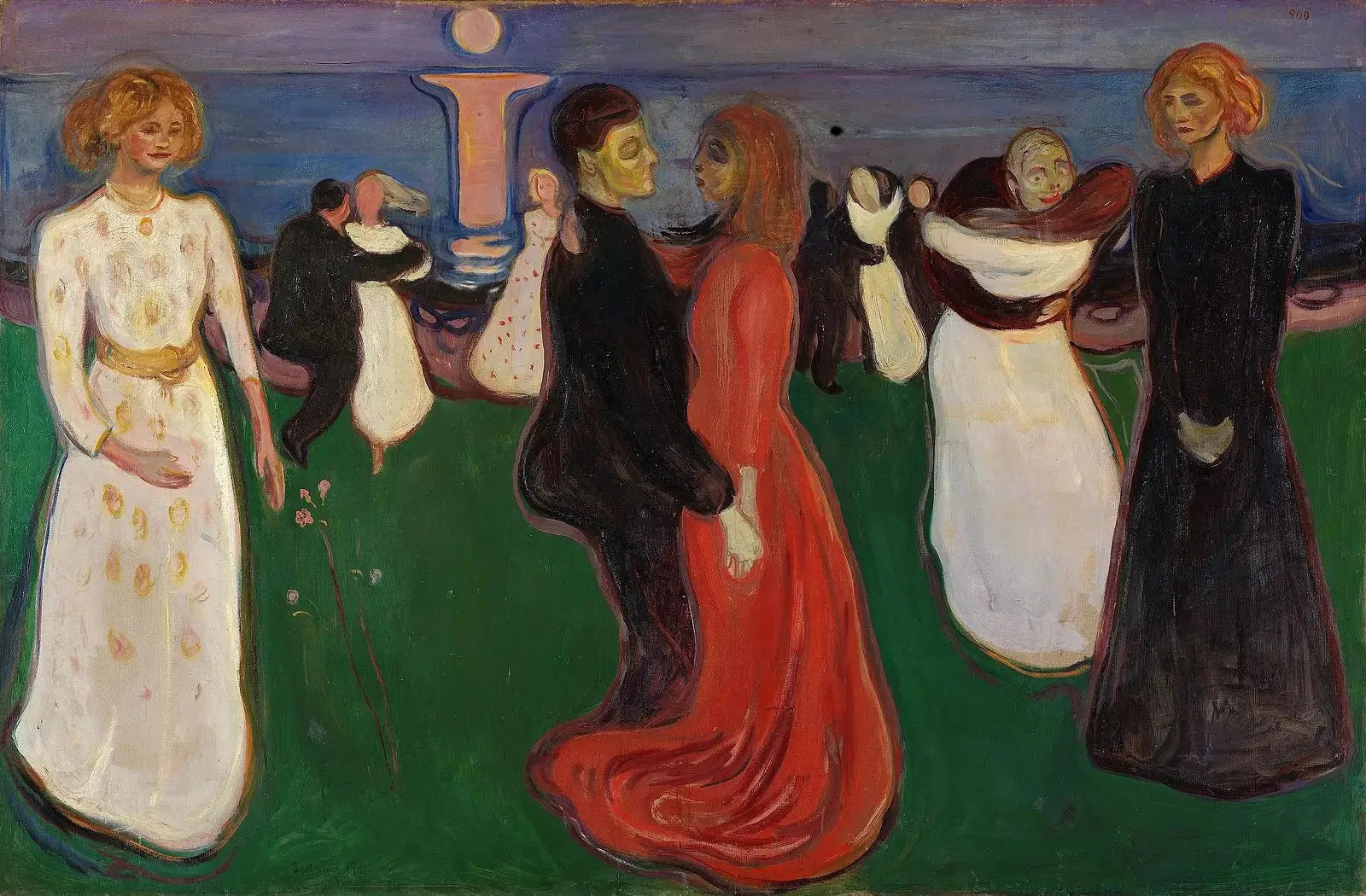 La Danse de la vie - Edvard Munch image 1 reproduction de peinture à l’huile