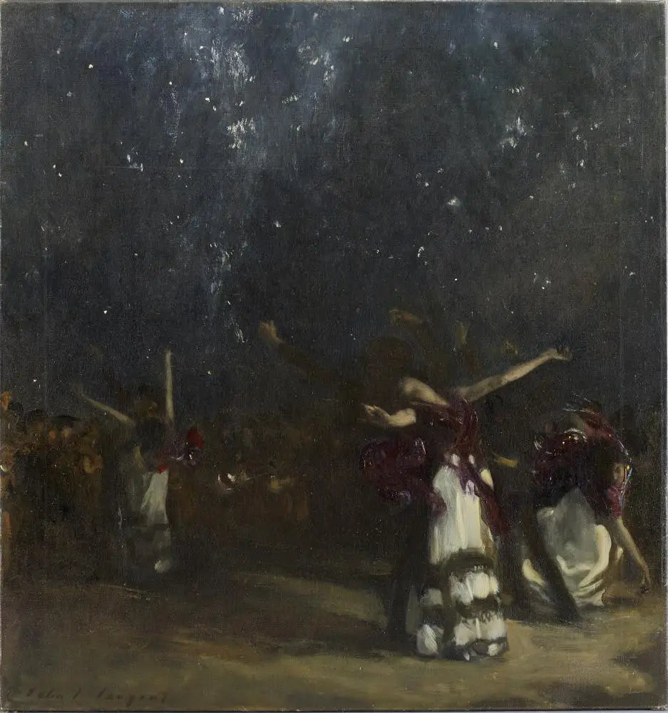 La danse espagnole - John Singer Sargent image 1 copie de tableau peinte à la main