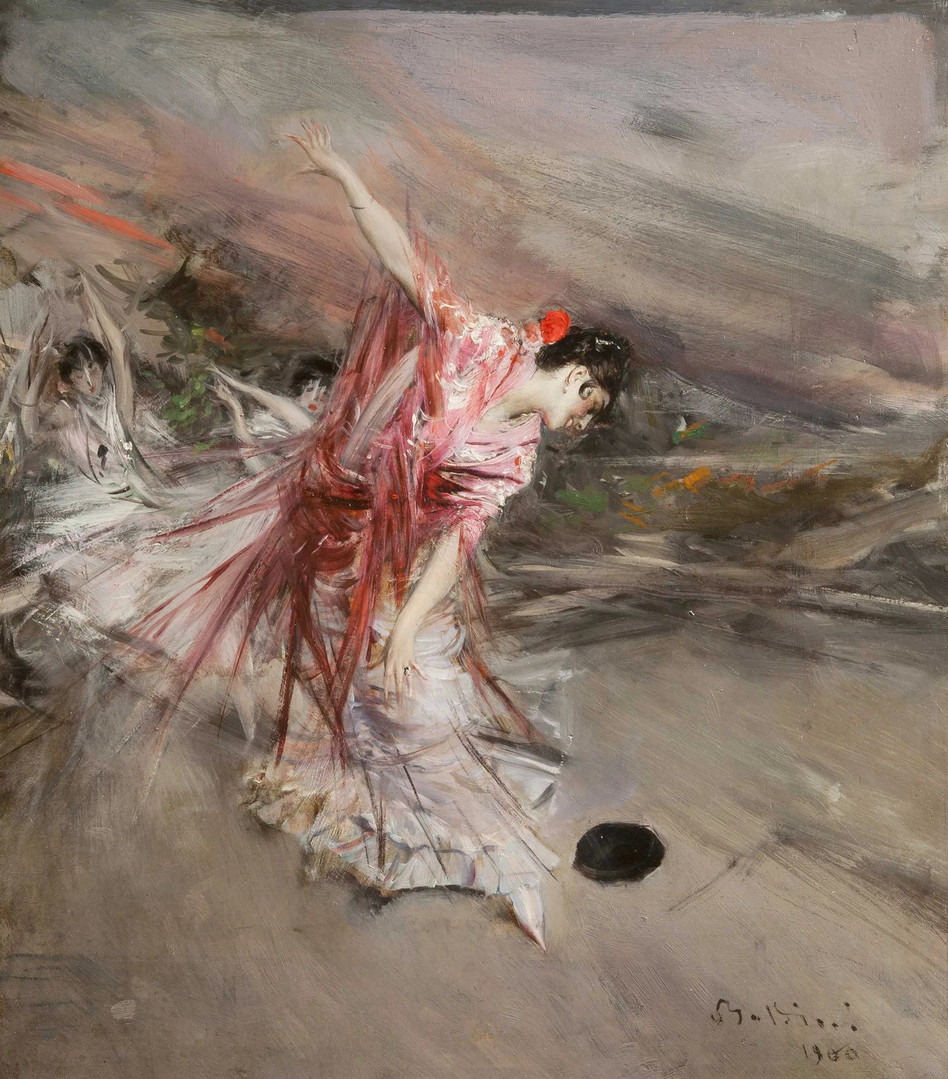 La danseuse espagnole - Giovanni Boldini image 1 copie de tableau peinte à la main