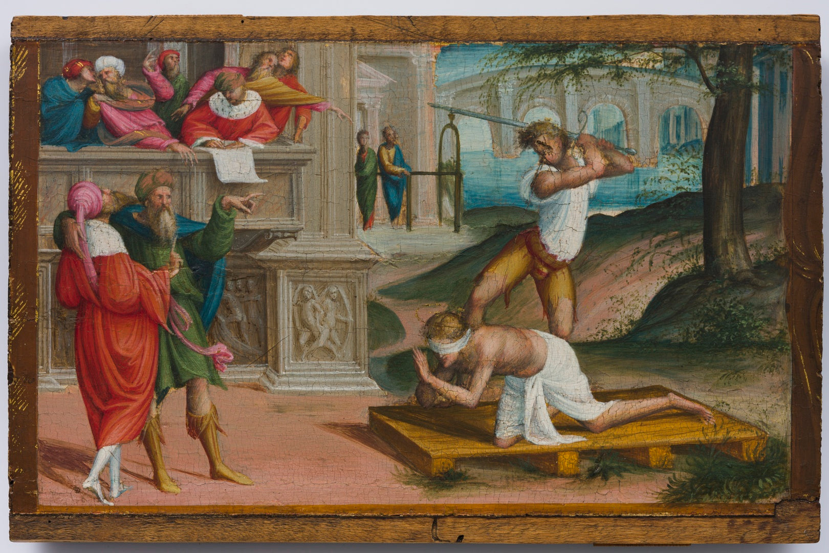 La décapitation d'un saint - Gaudenzio Ferrari image 1 copie de tableau peinte à la main