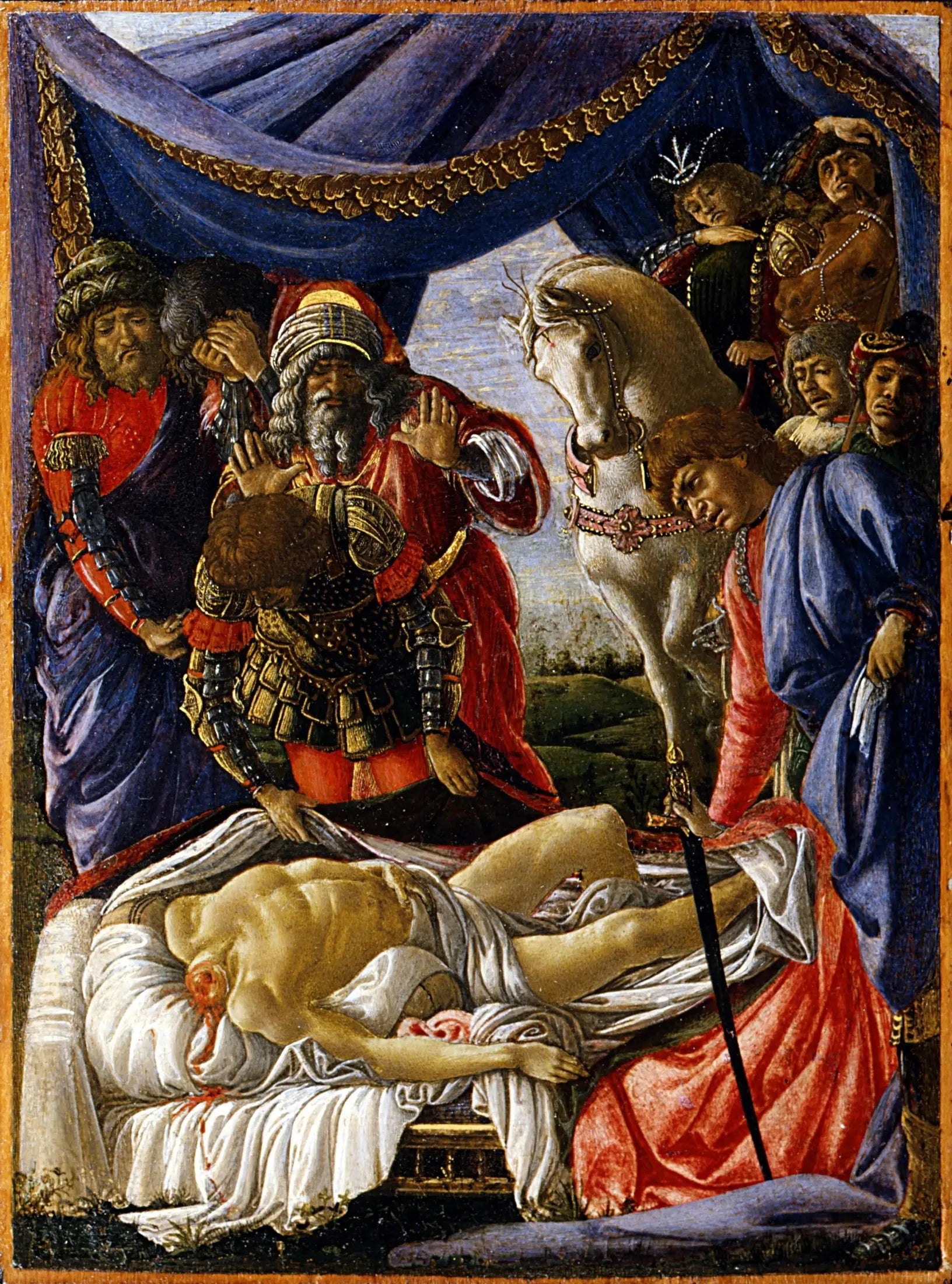 La Découverte du cadavre d'Holopherne - Sandro Botticelli image 1 copie de tableau peinte à la main