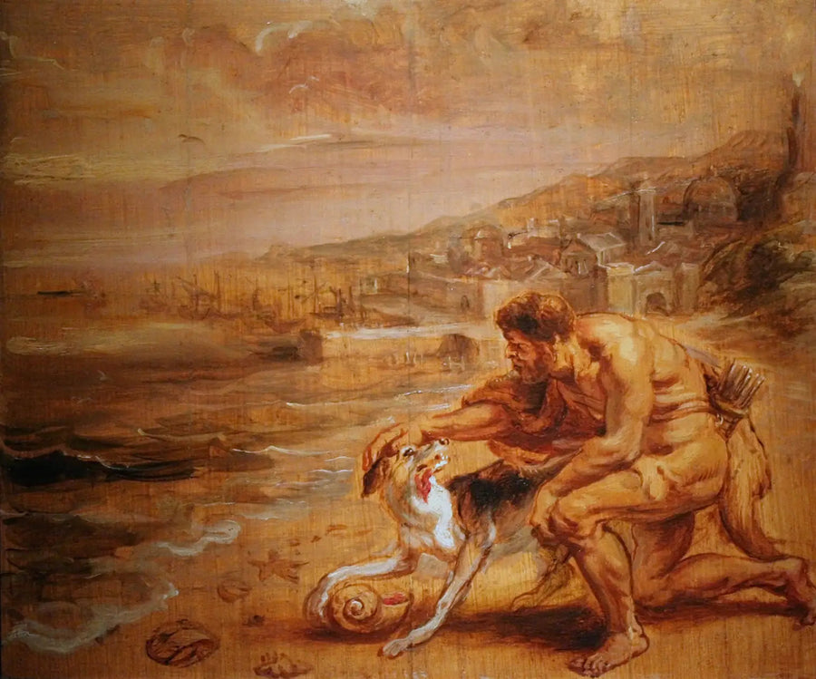 La Découverte du pourpre - Peter Paul Rubens