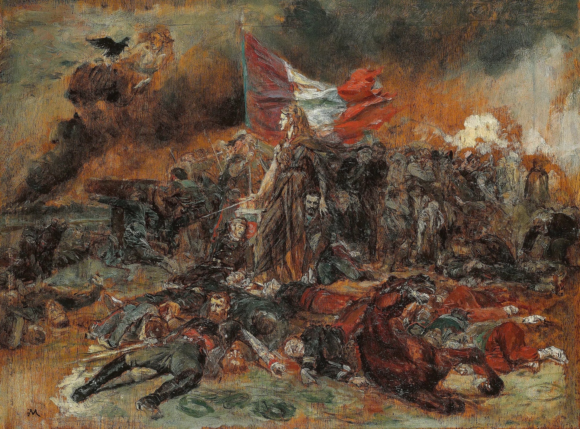 La défense de Paris - Ernest Meissonier image 1 copie peinte à la main à l’huile