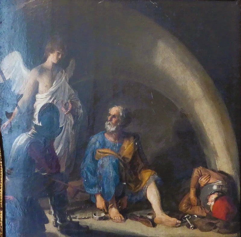 La délivrance de saint Pierre - Sébastien Bourdon
