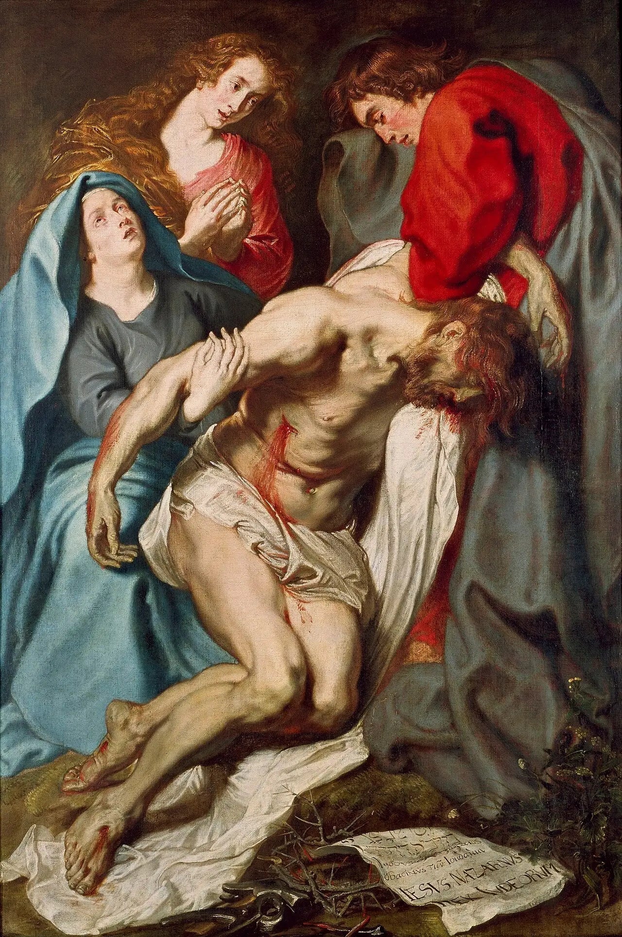 La Déposition - Antoine van Dyck image 1 tableau peint à l’huile sur toile