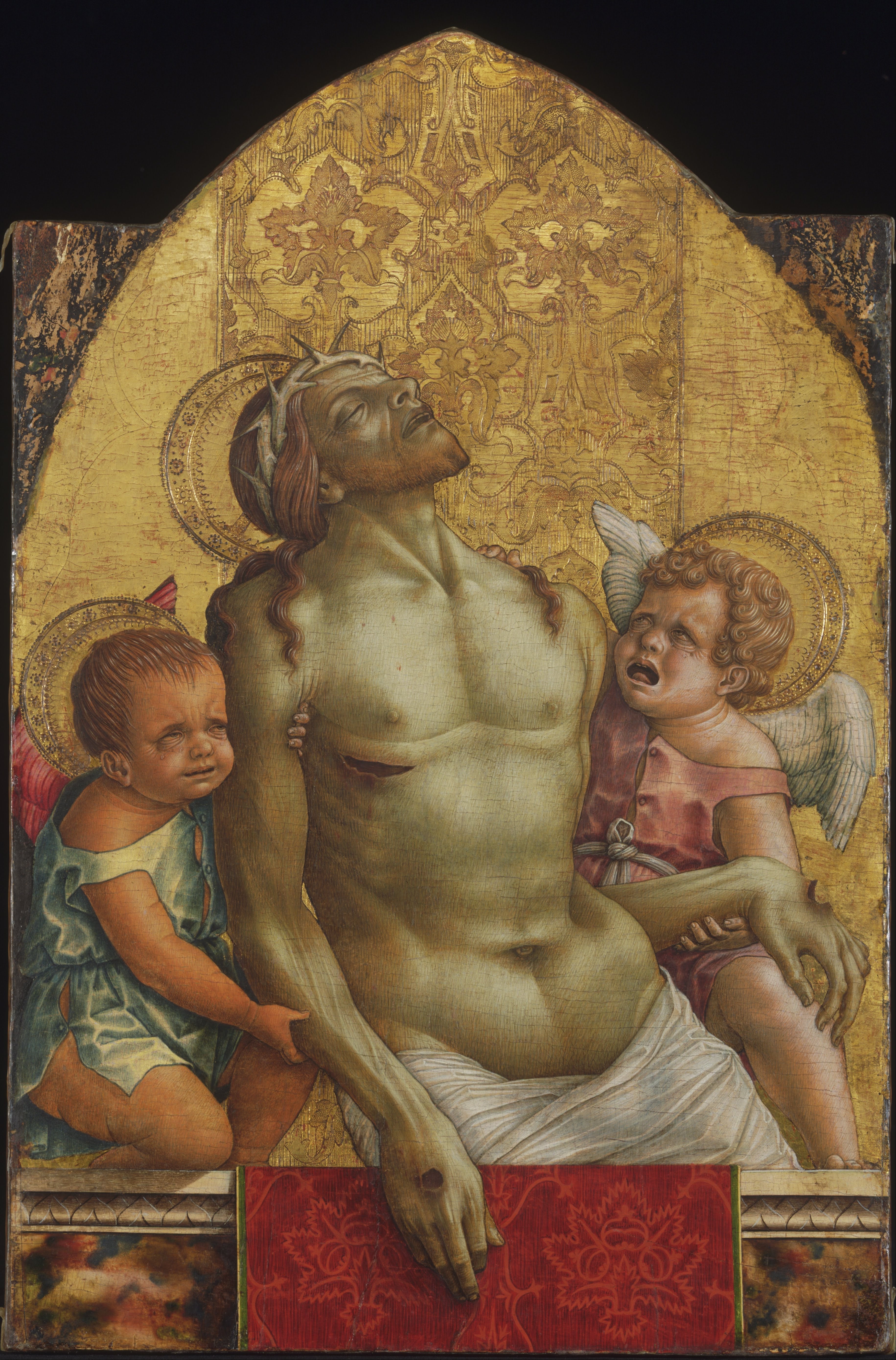 La déposition - Carlo Crivelli image 1 reproduction d’œuvre d’art à l’huile