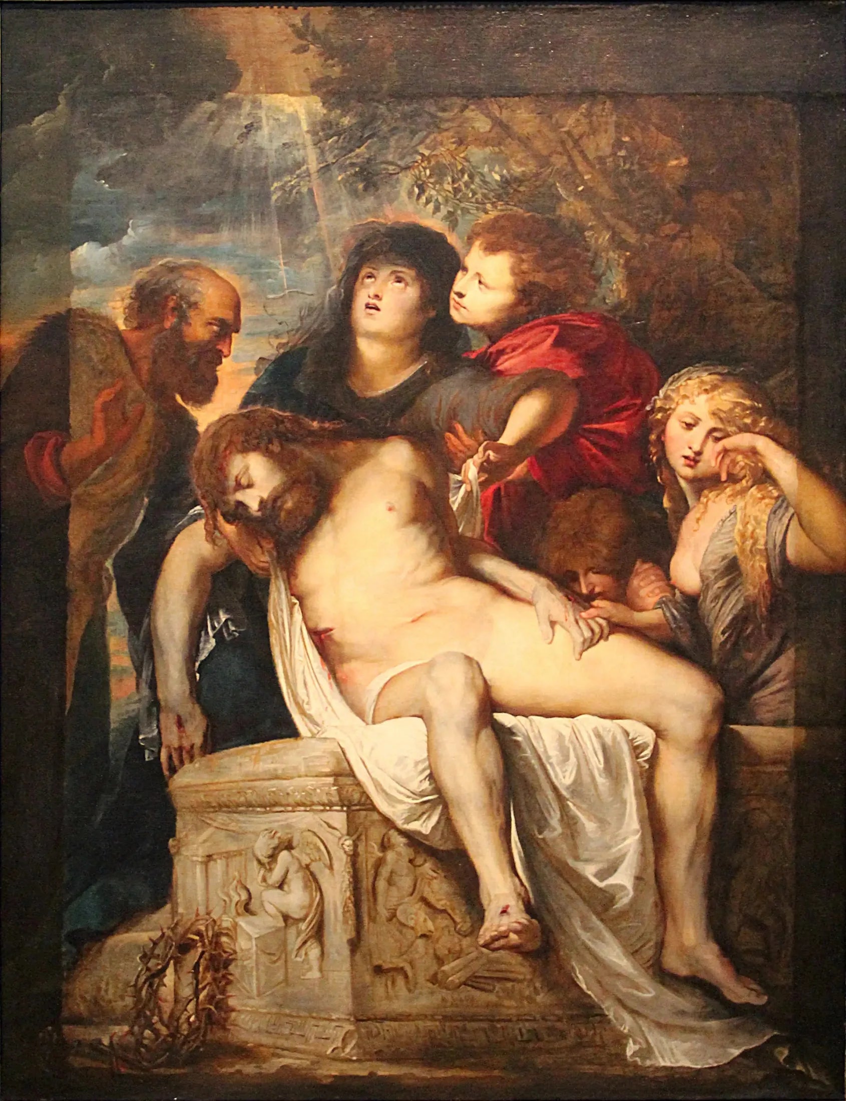 La Déposition - Peter Paul Rubens image 1 reproduction réalisée par Alpha Reproduction