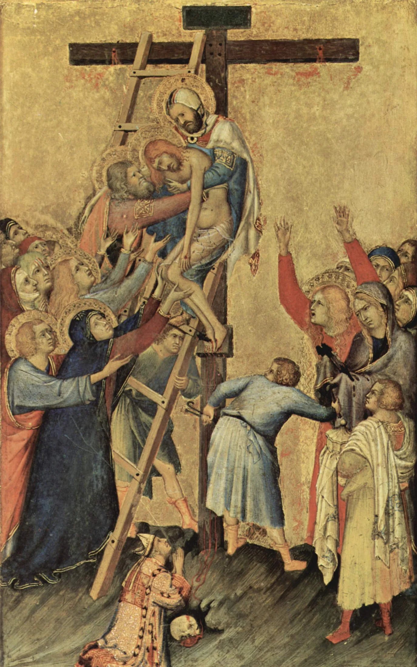 La Déposition - Simone Martini image 1 reproduction réalisée par Alpha Reproduction
